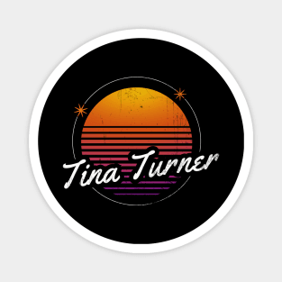 tina turner vintage moon #1 Magnet